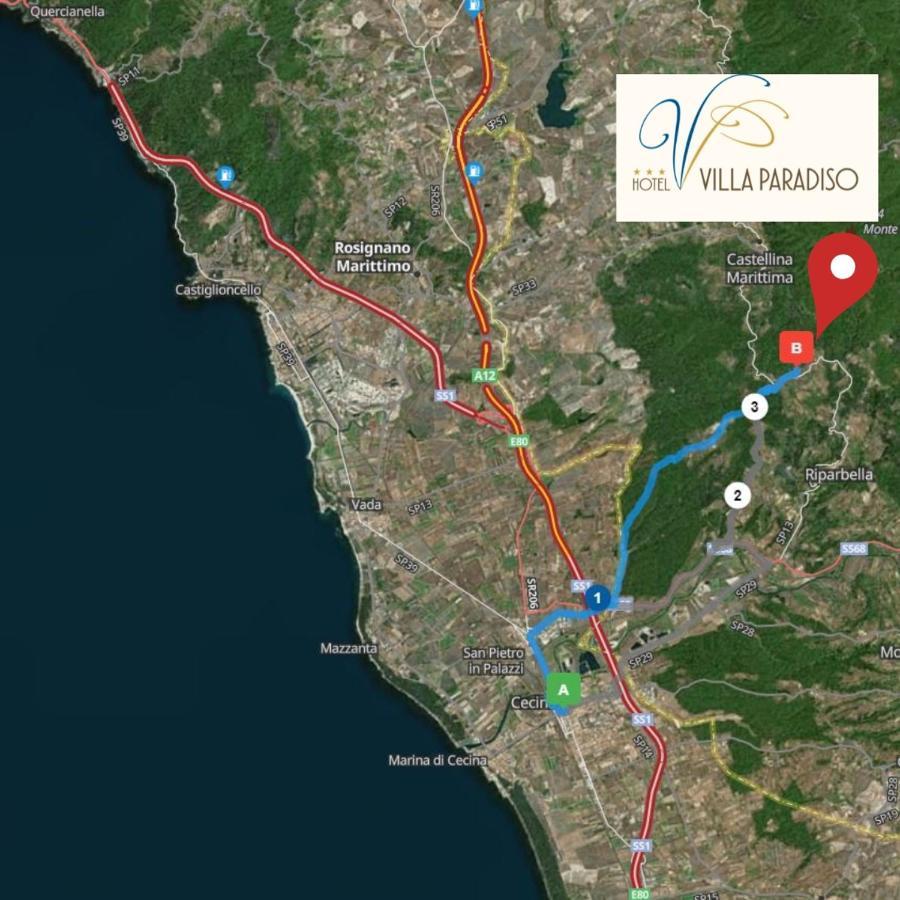 Hotel Villa Paradiso 리파벨라 외부 사진